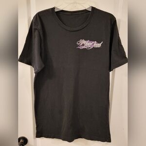 Y2K Trucker Stay Low Dead Wicked Black Reaper Grim T-Shirt Low Rider